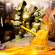 Illustration for article titled Hasbro's New Overwatch Figure Shows Off Reinhardt's Pretty Face